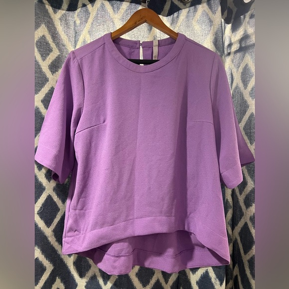 Seven7 Melissa McCarthy Purple Blouse Size M - Picture 1 of 5